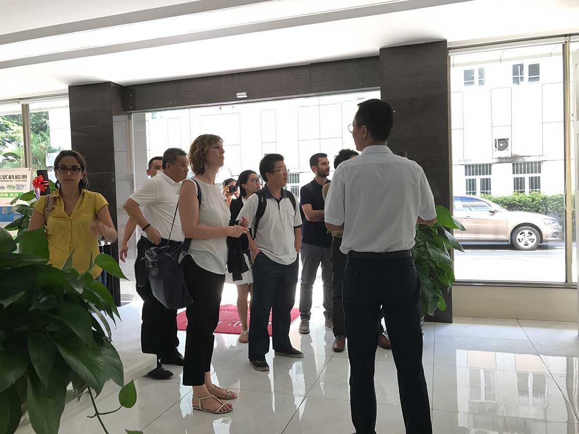 意大利費拉拉大學(xué)托馬斯教授調(diào)研團(tuán)一行蒞臨常平科技園參觀調(diào)研