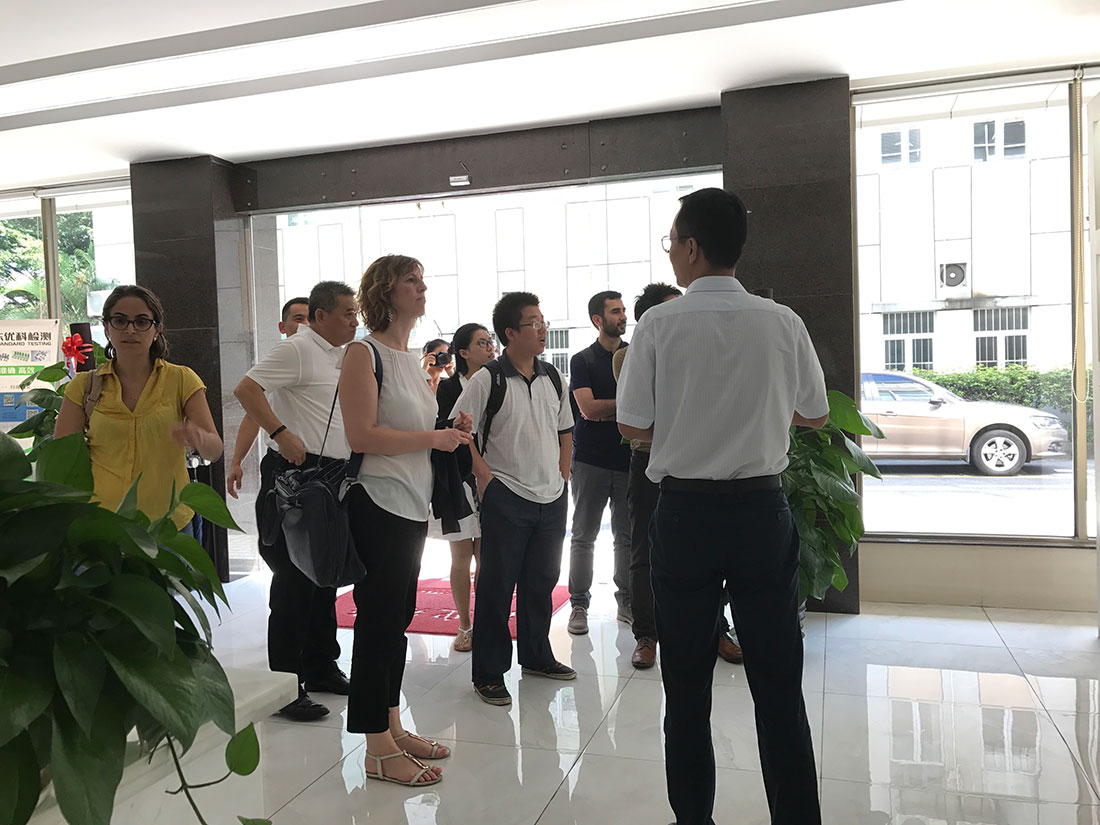 意大利費拉拉大學托馬斯教授調(diào)研團一行蒞臨常平科技園參觀調(diào)研