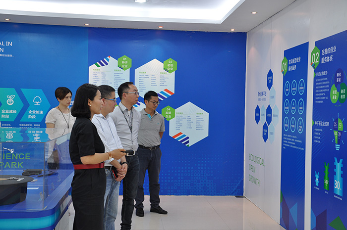 香港馮氏集團利豐采購管理有限公司來訪常平科技園（國家級科技企業孵化器）