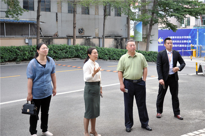 江蘇省泰州市新能源產(chǎn)業(yè)園區(qū)一行蒞臨東科集團(tuán)參觀交流