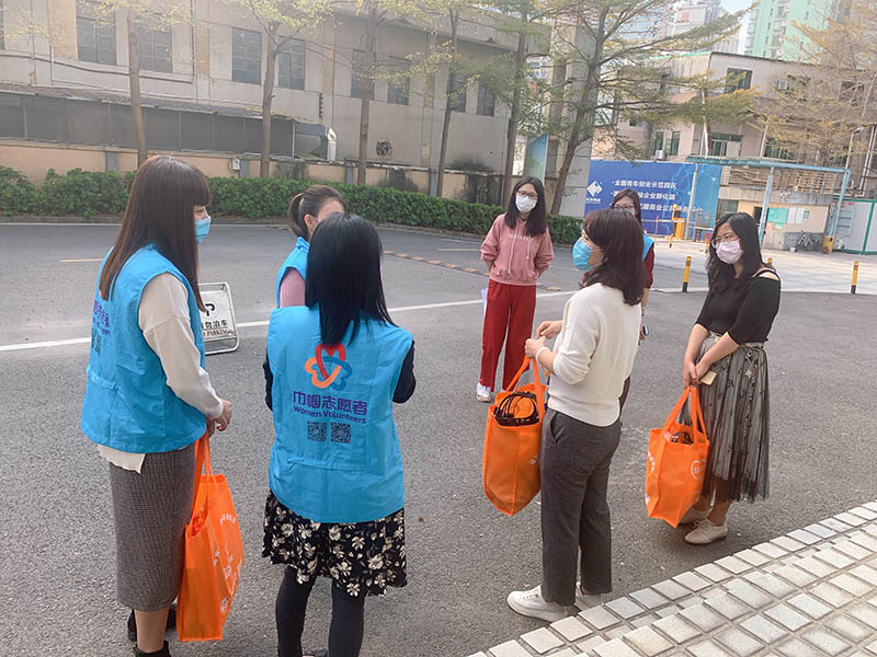 參與疫情防控，鎮街婦聯在行動