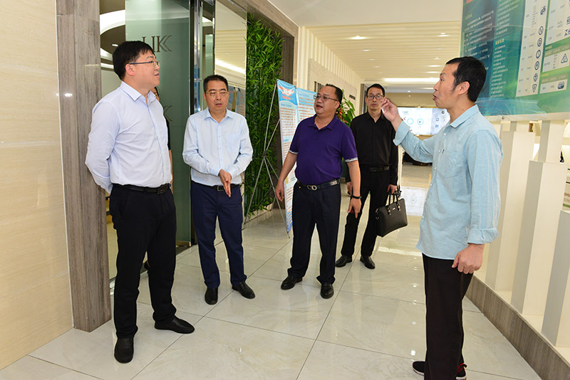 貴州省銅仁市玉屏縣考察團到常平科技園開展東西部協作交流活動