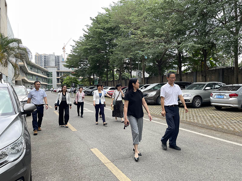 全市民營(yíng)經(jīng)濟(jì)統(tǒng)戰(zhàn)工作第六調(diào)研檢查組赴常平科技園開展調(diào)研檢查的工作