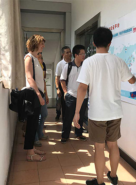 意大利費拉拉大學托馬斯教授調(diào)研團一行蒞臨常平科技園參觀調(diào)研